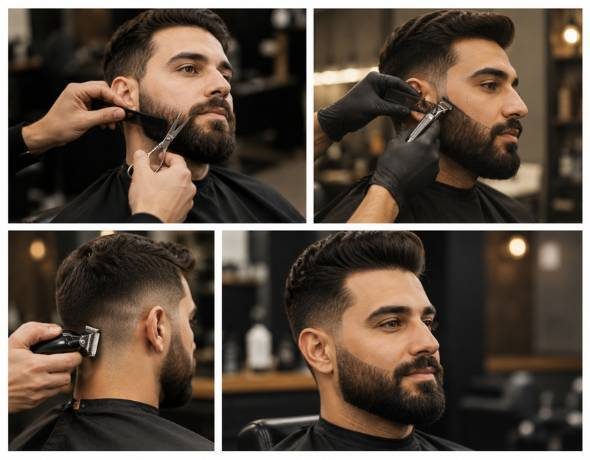 Beard Trim at Home in Dubai