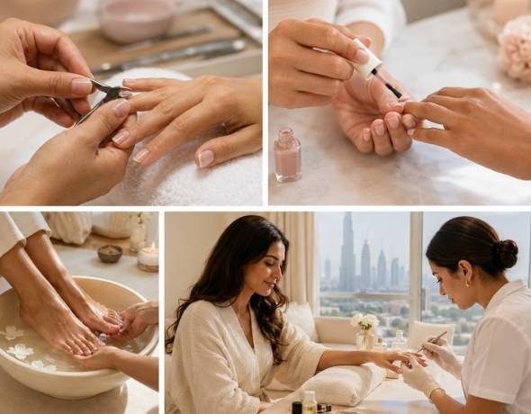 Manicure and Pedicure for Clean, Polished Confidence